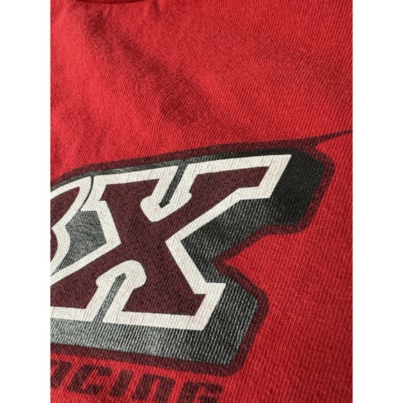 Mens Fox Racing Vintage Y2K T-Shirt Size 2XL Red Motocross MX - Picture 3 of 9